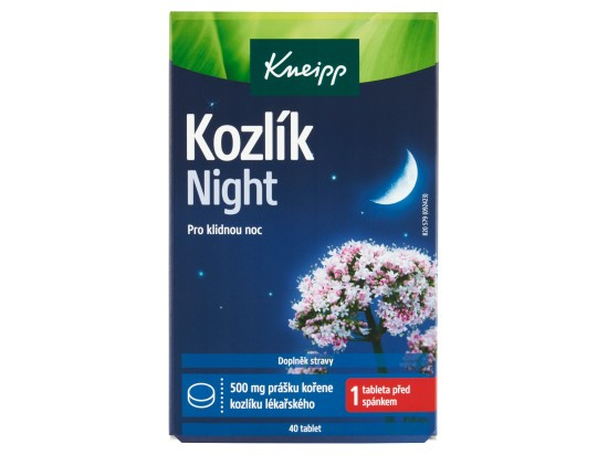 Kneipp Kozlík Night 40tablet krabice