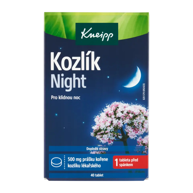 Kneipp Kozlík Night 40tablet krabice