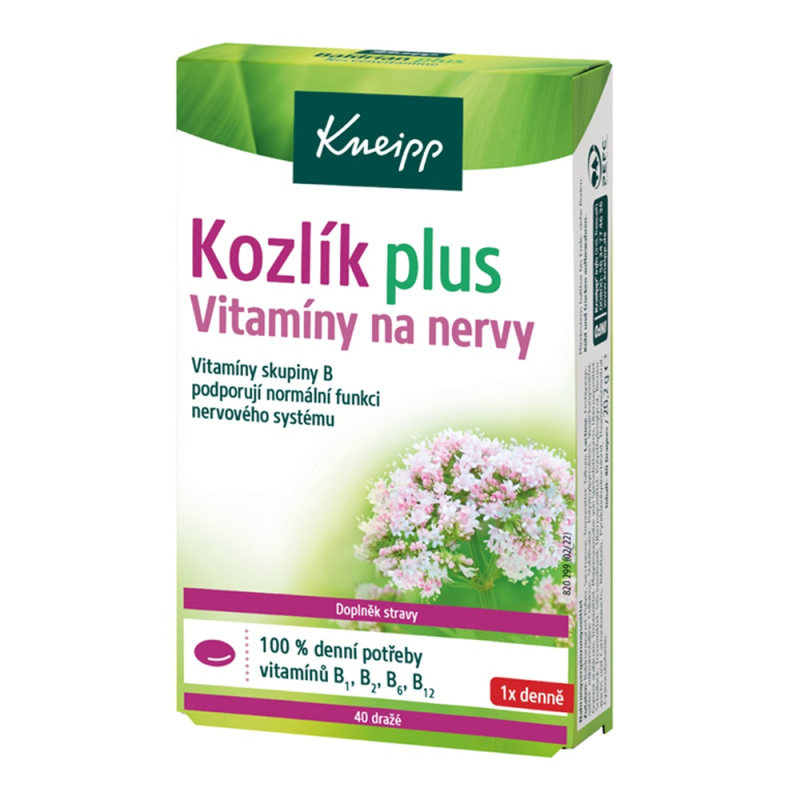 KNEIPP Kozlík plus 40 dražé
