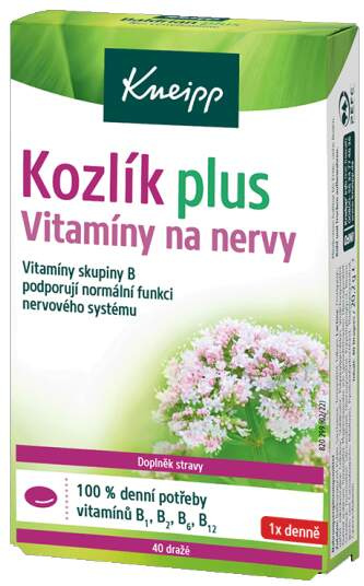 KNEIPP Kozlík plus 40 dražé