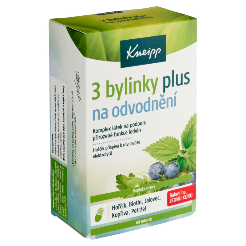 Kneipp 3bylinky na odvodnění (60tob/kra)