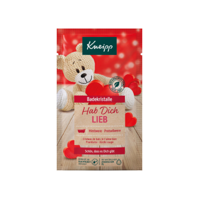 Kneipp Miluji Tě sůl do koupele 60 g