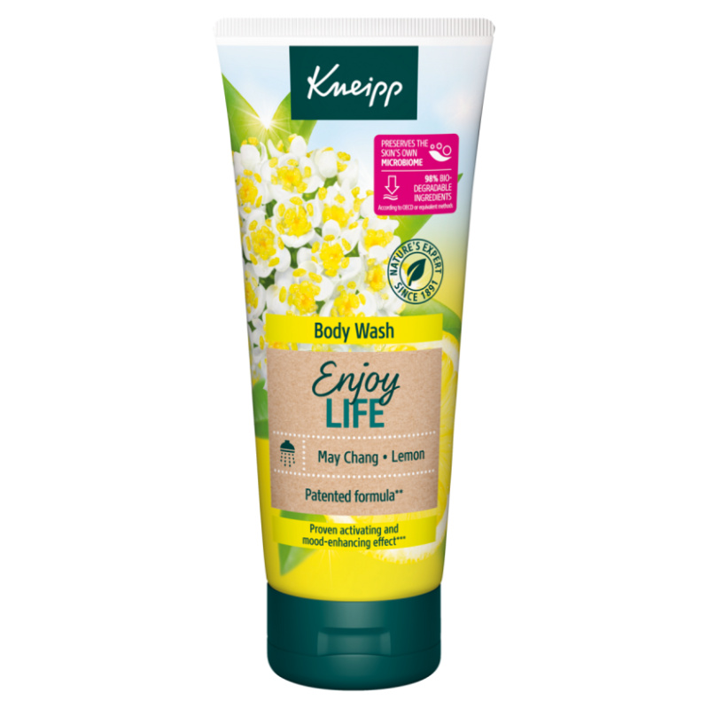 Kneipp Enjoy Life May Chang povzbuzující sprchový gel 200 ml