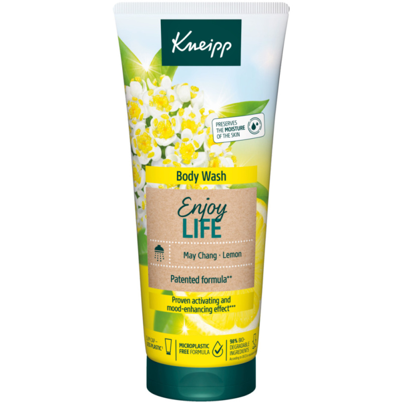 Kneipp Enjoy Life May Chang povzbuzující sprchový gel 200 ml