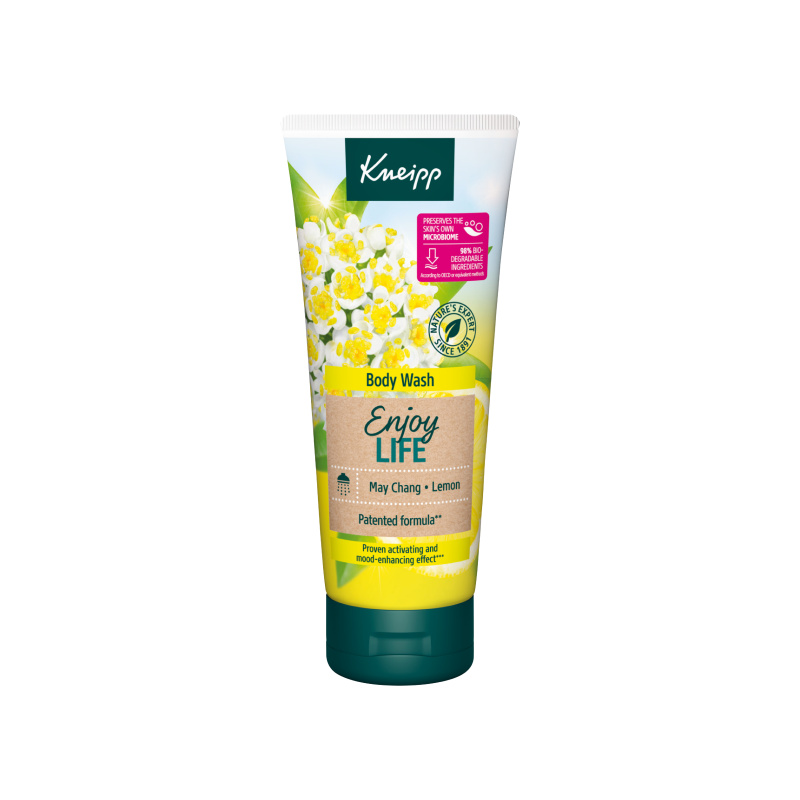 Kneipp Enjoy Life May Chang povzbuzující sprchový gel 200 ml