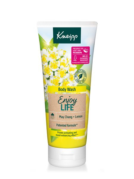 Kneipp Enjoy Life May Chang povzbuzující sprchový gel 200 ml