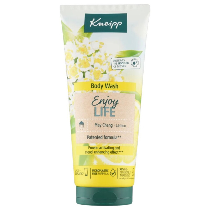 Kneipp Enjoy Life May Chang povzbuzující sprchový gel 200 ml