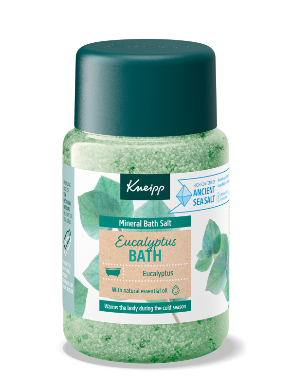 Kneipp Cold Season koupelová sůl Eucalyptus 500 g