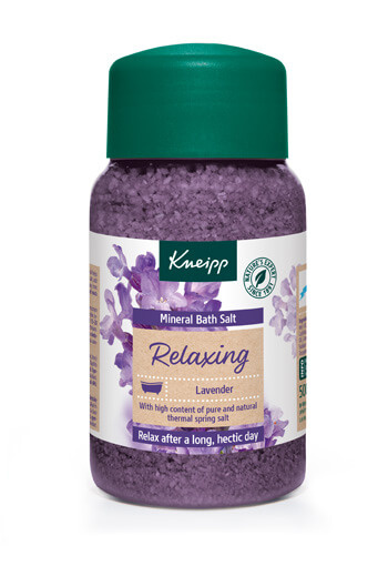 Kneipp Relaxing Lavender koupelová sůl 500 g
