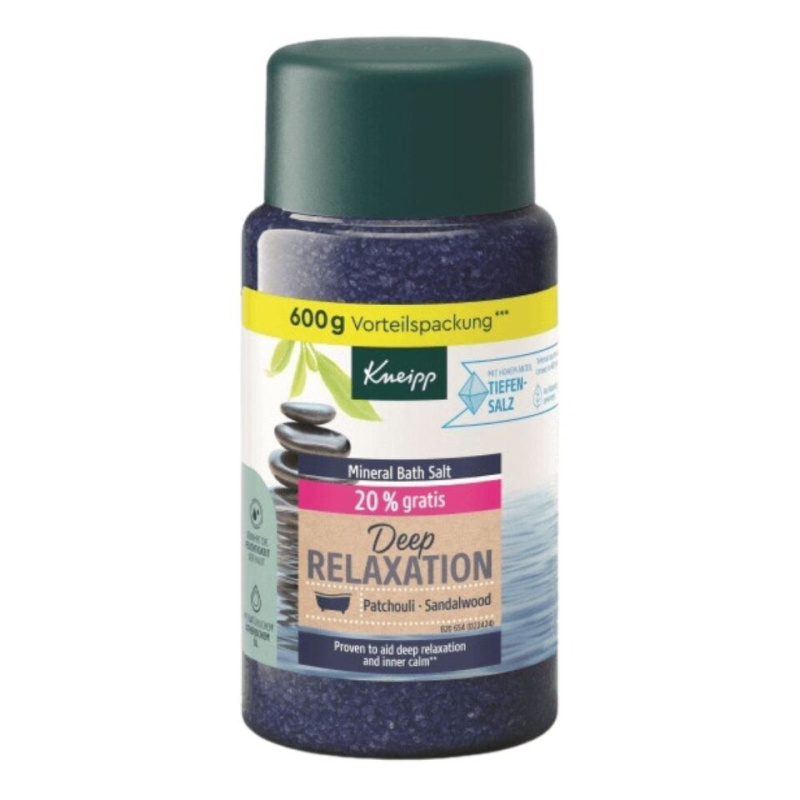 Kneipp Deep Relaxation sůl do koupele 600 g