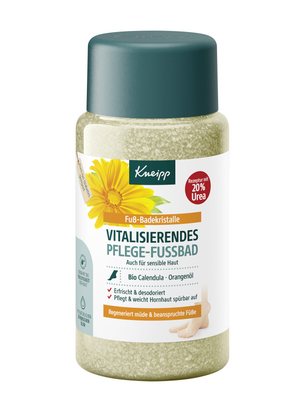 Kneipp Foot Care sůl do koupele na chodidla Bio Calendula & Orange Oil 600 g