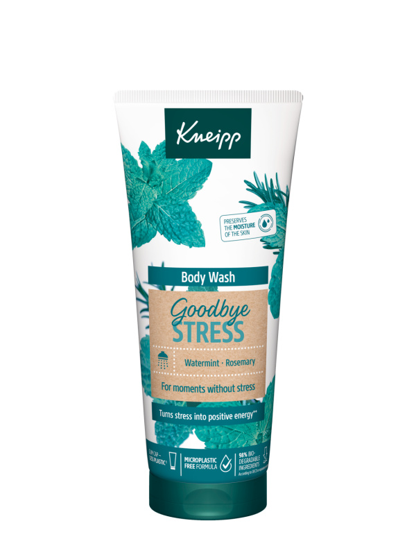Kneipp Goodbye Stress jemný sprchový gel s povzbuzujícím účinkem 200 ml