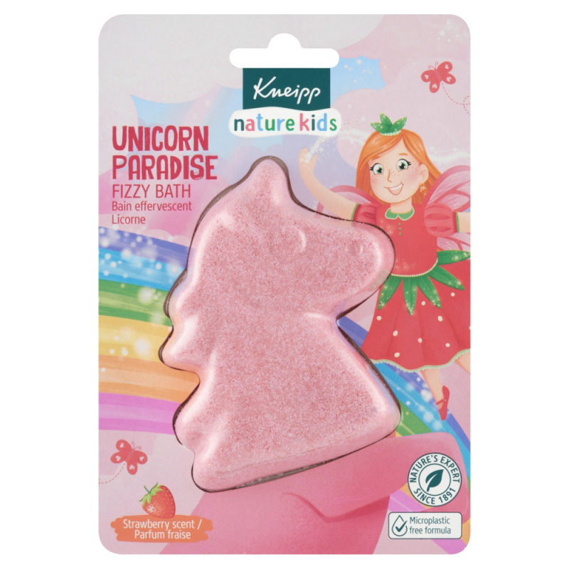 Kneipp Nature kids koupelová bomba jednorožec 85 g