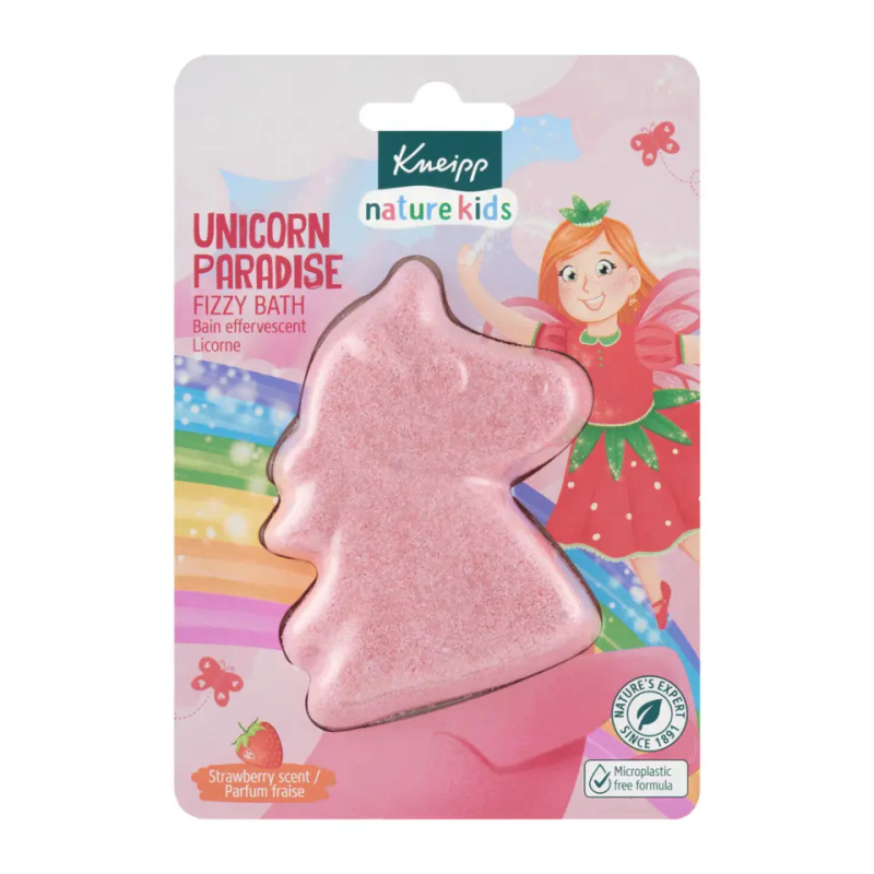 Kneipp Nature kids koupelová bomba jednorožec 85 g