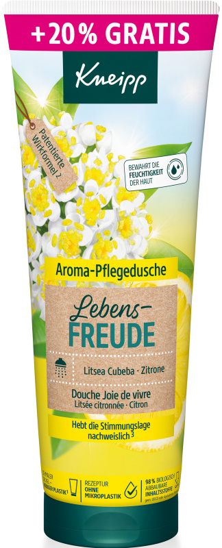 Kneipp Enjoy Life May Chang povzbuzující sprchový gel 240 ml