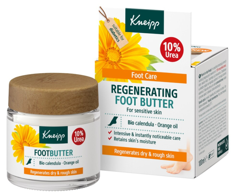 Kneipp Foot máslo pro péči o chodidla 100 ml