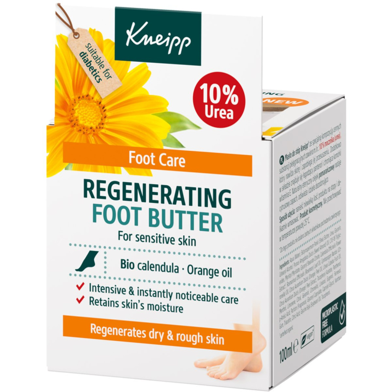 Kneipp Foot máslo pro péči o chodidla 100 ml