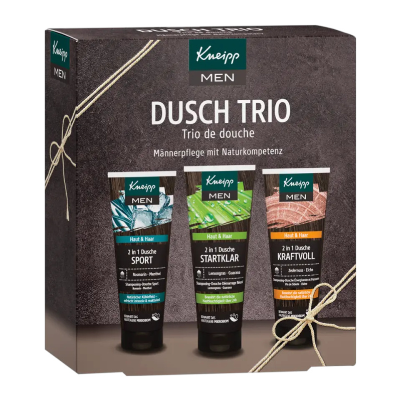 Kneipp Sprchové trio pro muže dárková sada 3x75 ml
