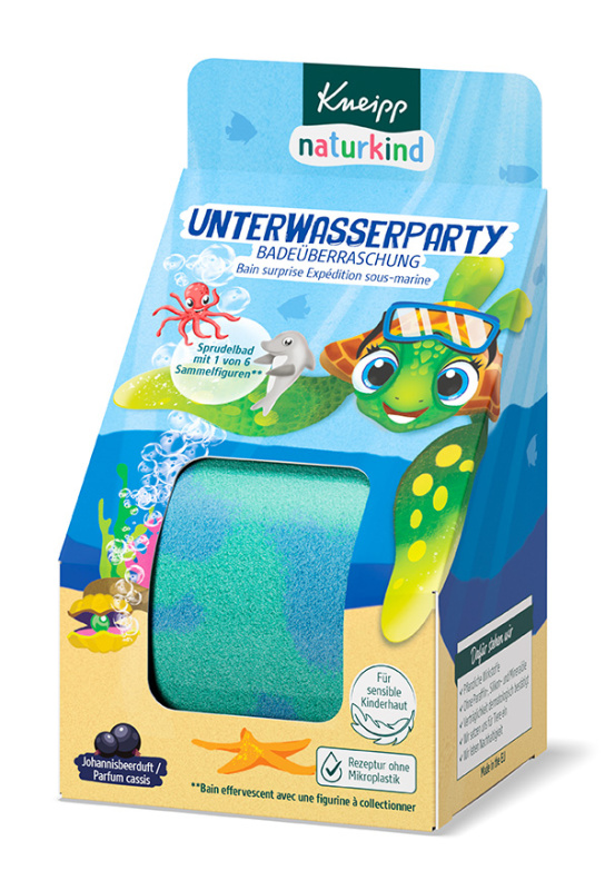 Kneipp Underwater Party koupelová bomba pro děti 1 ks