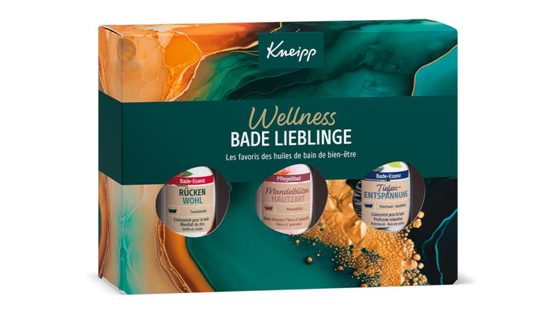 Kneipp Wellness Bath Oil Collection dárková sada do koupele