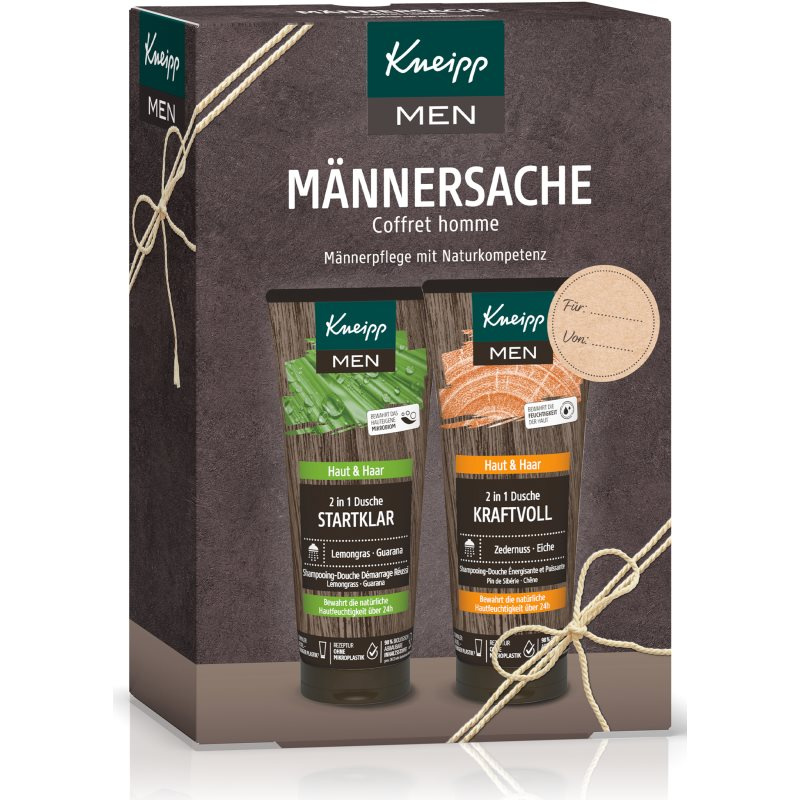 Kneipp Men's Business sprchový gel dárková sada pro muže