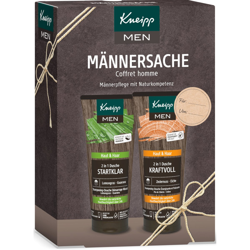 Kneipp Dárková sada sprchové gely pro muže 2×200 ml