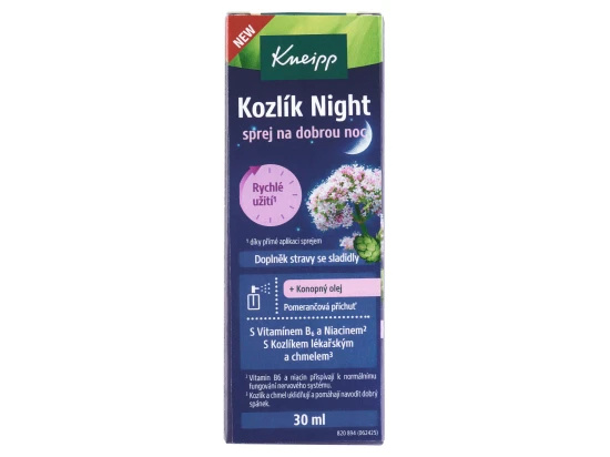 Kneipp Kozlík Night sprej na dobrou noc 30 ml