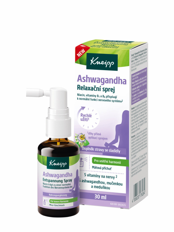 Kneipp Ashwagandha relaxační sprej 30 ml