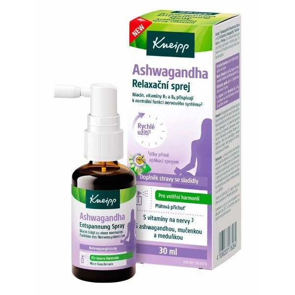 Kneipp Ashwagandha relaxační sprej 30 ml