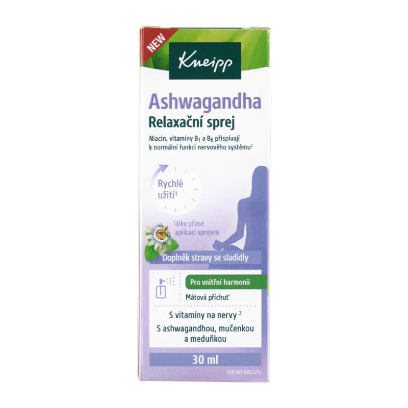 Kneipp Ashwagandha relaxační sprej 30 ml