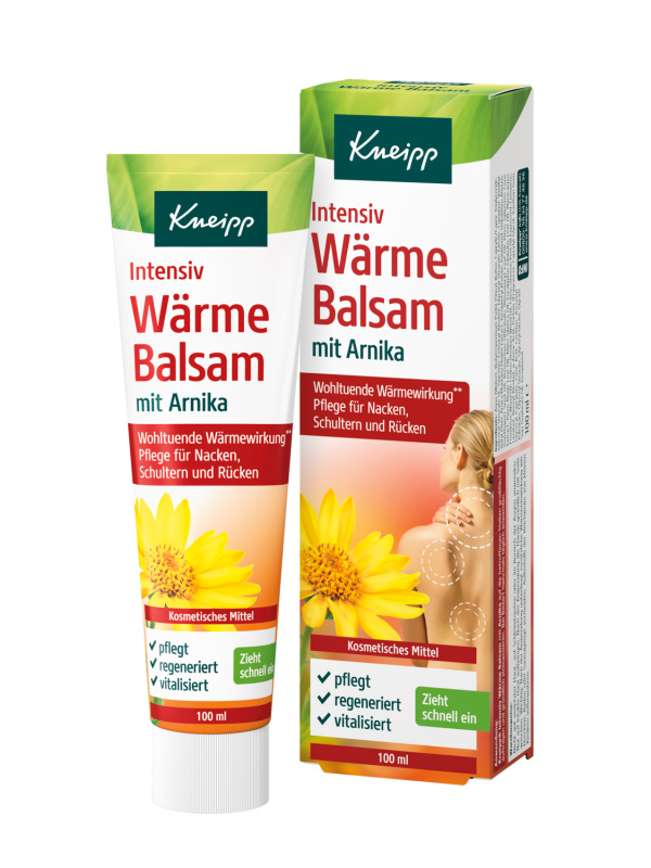 Kneipp Arnica Active hřejivý balzám s arnikou 100 ml