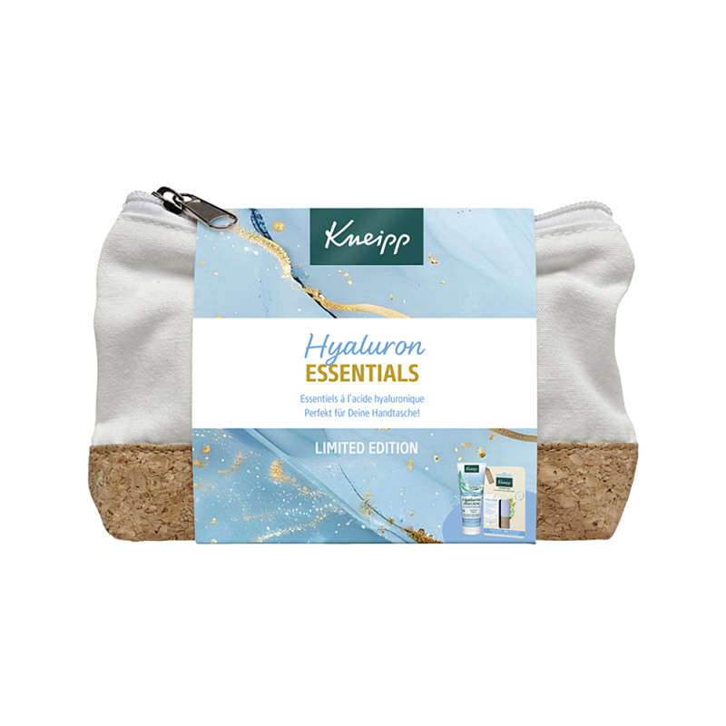 Kneipp Hyaluron Essentials dárková sada kosmetická taštička