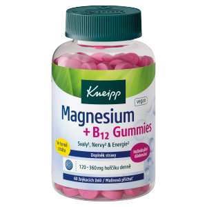 Kneipp Doplněk stravy Magnesium + B12 gummies 60 ks