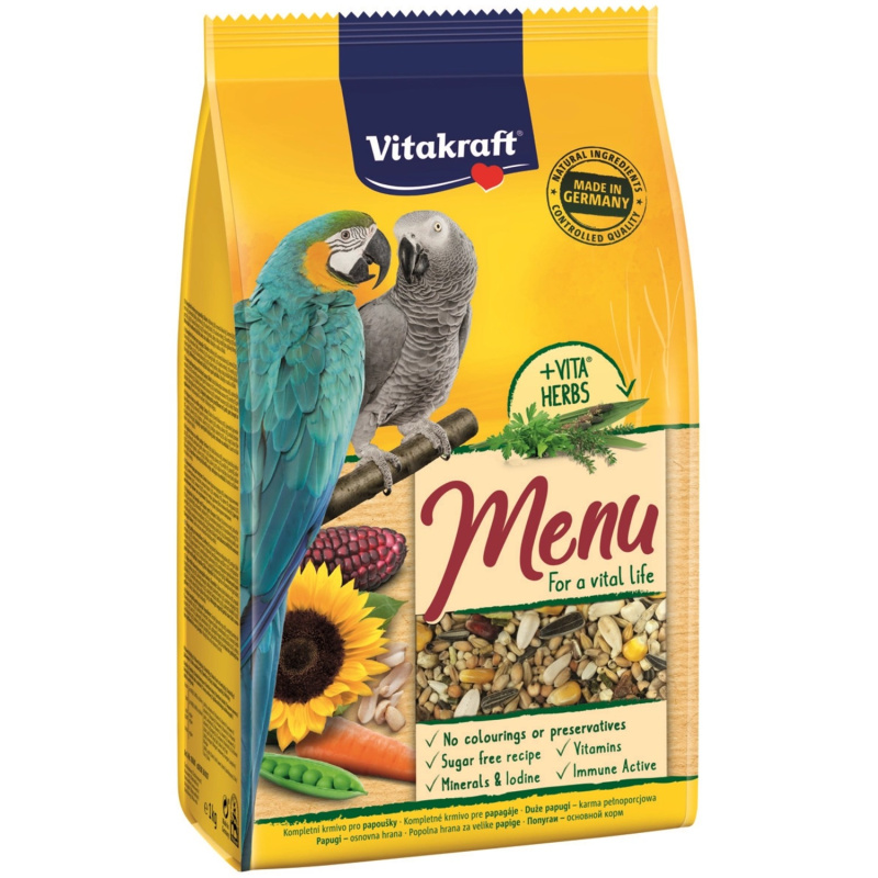 Menu VITAKRAFT Parrot 1 kg