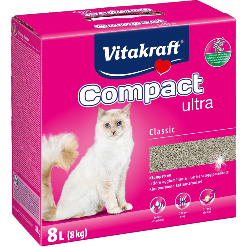 Vitakraft Kočkolit Compact Ultra, 8 kg