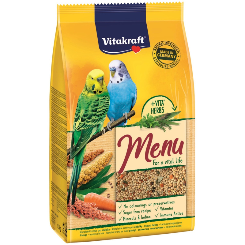 Menu VITAKRAFT Sittich Honey bag 1 kg