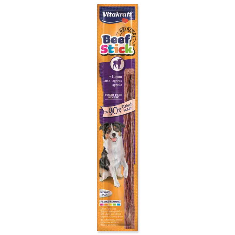 Vitakraft Dog pochoutka Beef Stick salami Lamb 1 ks 1 bal