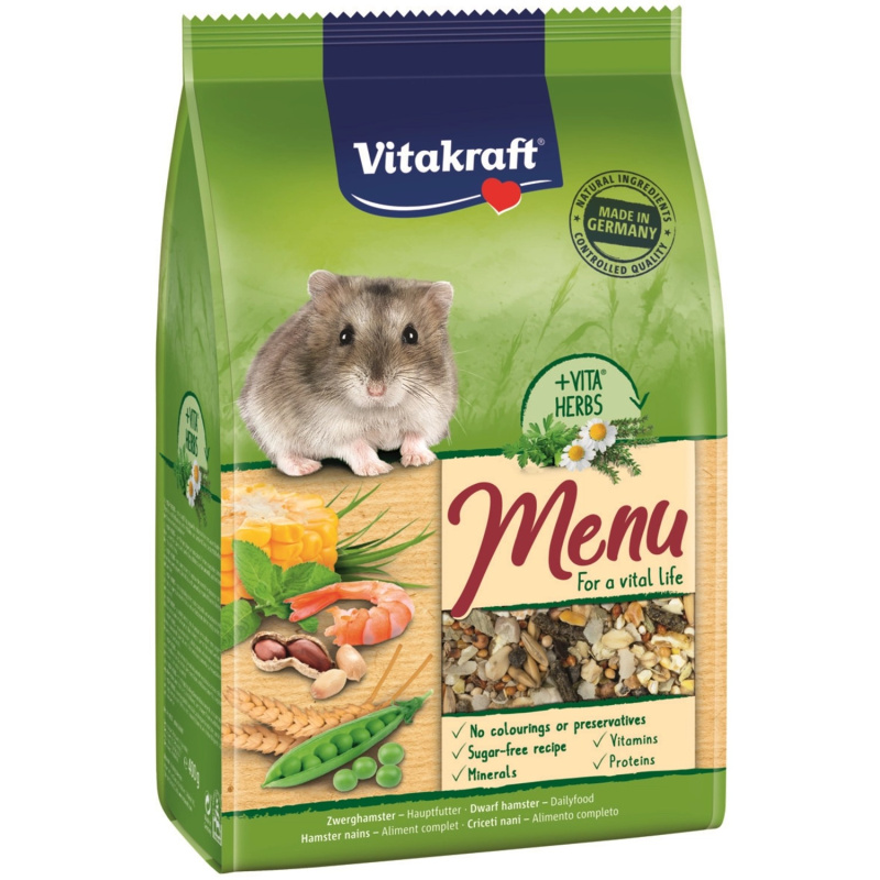 Menu VITAKRAFT Dwarf Hamster 400 g