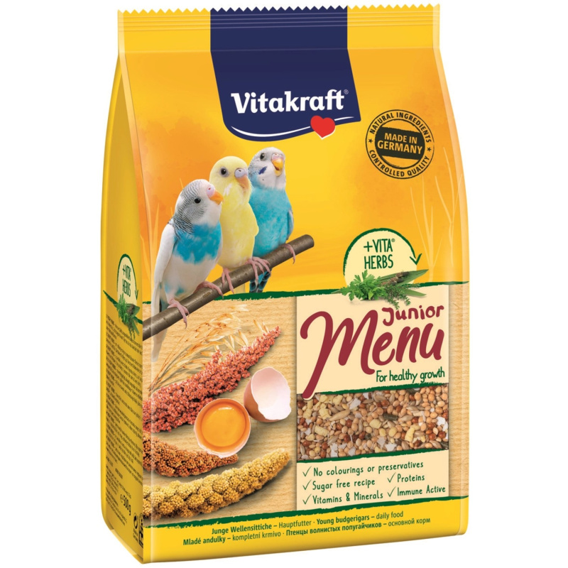 Menu VITAKRAFT Budgies Junior bag 500g