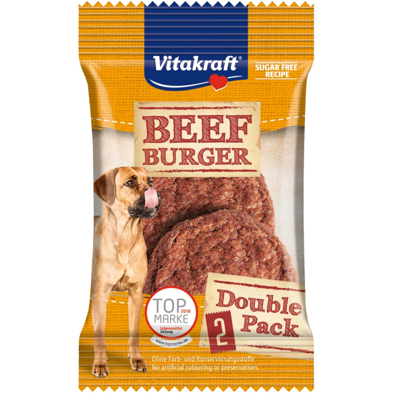 Vitakraft Pochoutka pro psy Beef Burger, 2 ks