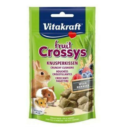 Vitakraft all Rodent poch. Crossys Wildberr 50g