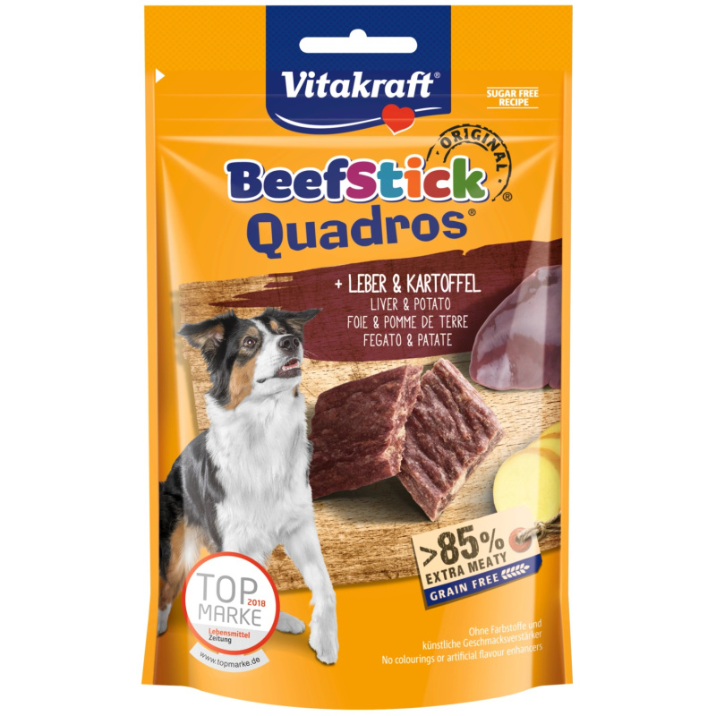 Vitakraft Beef Stick Quadros játra a brambory 70 g