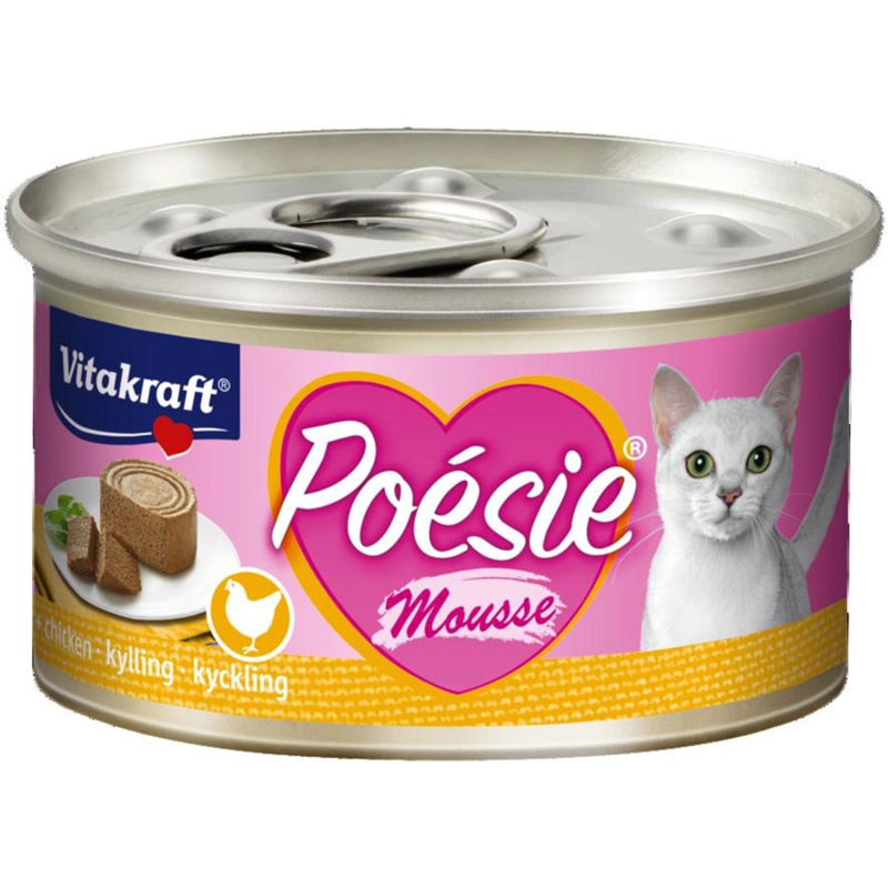 Vitakraft Cat Poésie konz. paté paštika kuře 85g