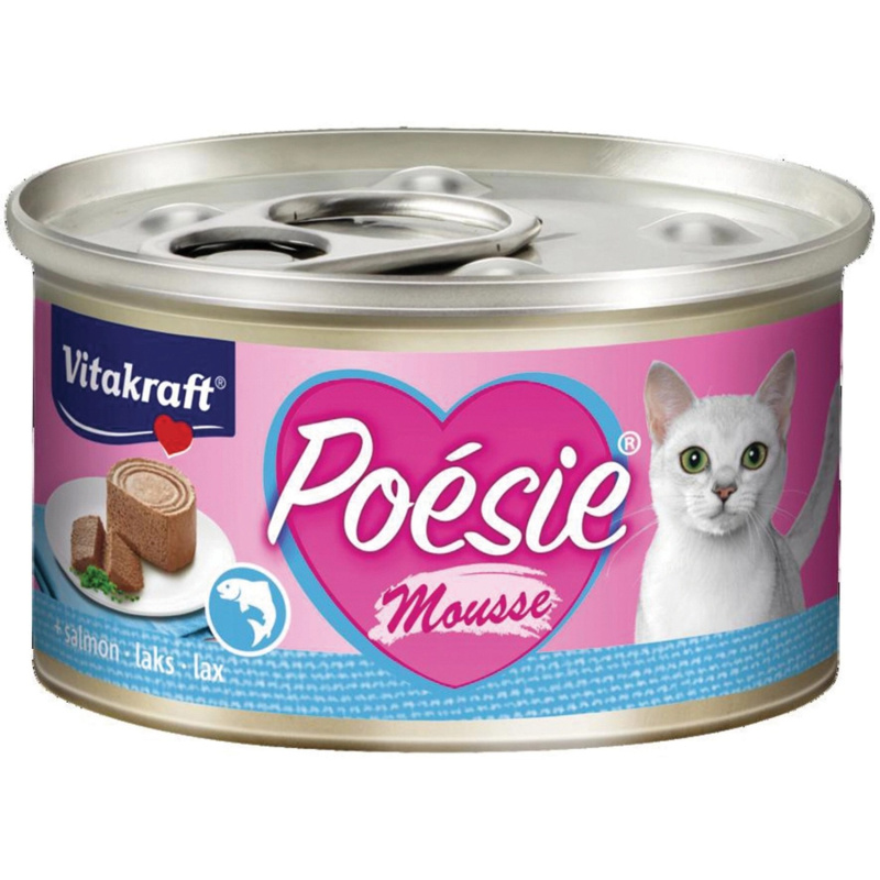 Vitakraft Cat Poésie konz. paté paštika losos 85g