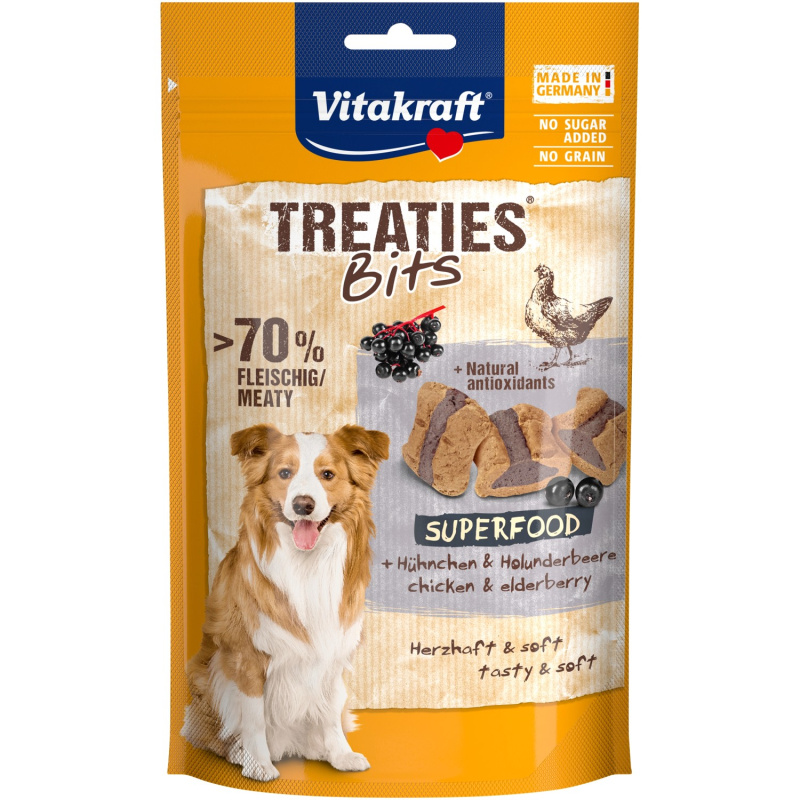 Vitakraft Treaties Bits Superfood bezinka 100 g