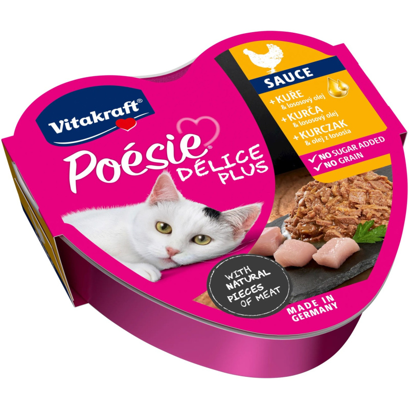 Vitakraft Poésie Délice Plus kuřecí 85 g