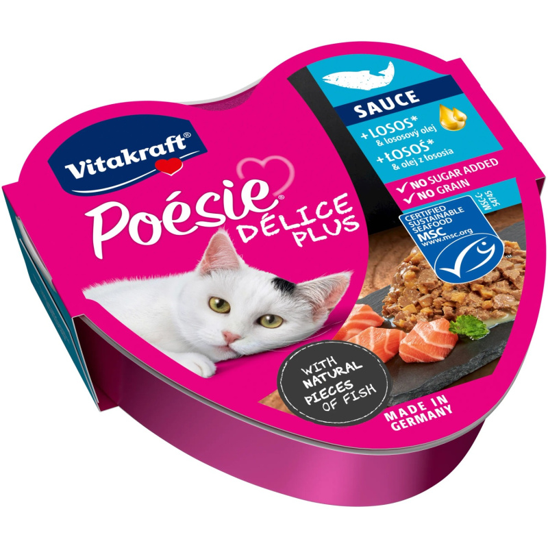 Vitakraft Poésie Délice Plus losos 85 g