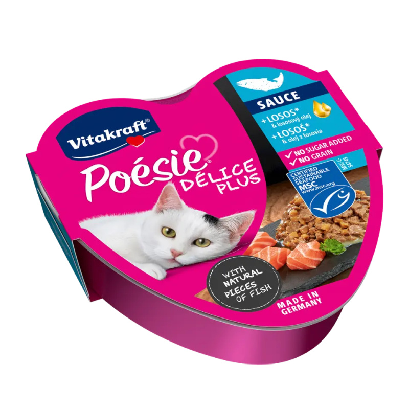 Vitakraft Poésie Délice Plus losos 85 g