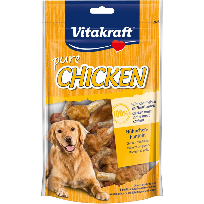 Vitakraft Pochoutka pro psy Pure Chicken kuřecí 80 g