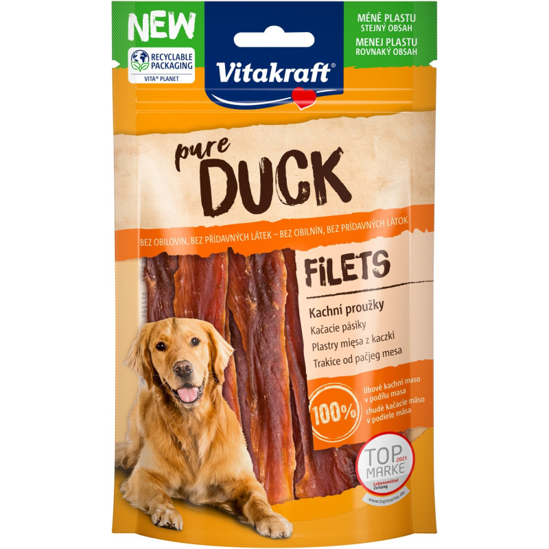 Vitakraft Duck kachní plátky 80 g